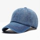 Wholesale Adjustable Denim Baseball Hats Women And Mens Jean Peaked Cap